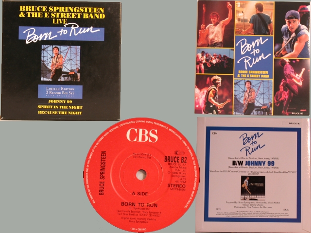 Bruce Springsteen - BORN TO RUN / JOHNNY 99 + SPIRIT ….  / BECAUSE….